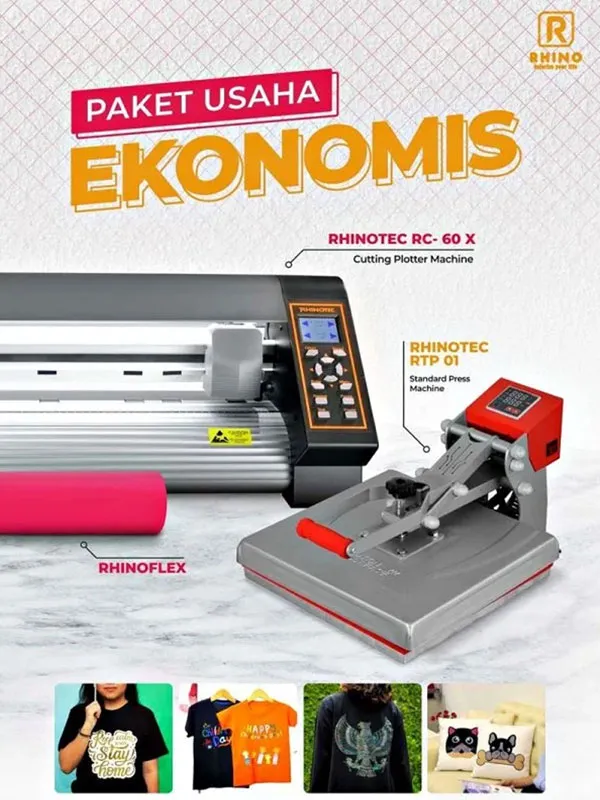 Paket Usaha Apparel Ekonomis RHINOTEC