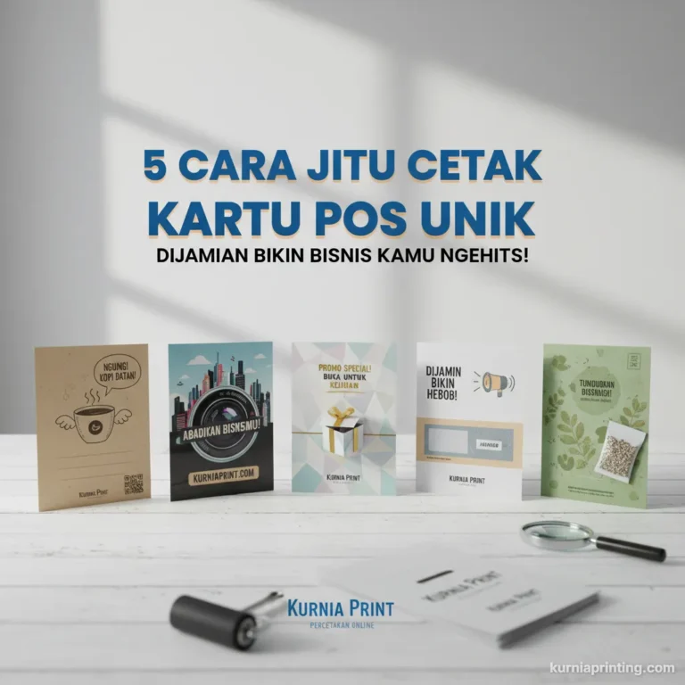 Cetak Kartu Pos Unik Bekasi - Kurnia Printing