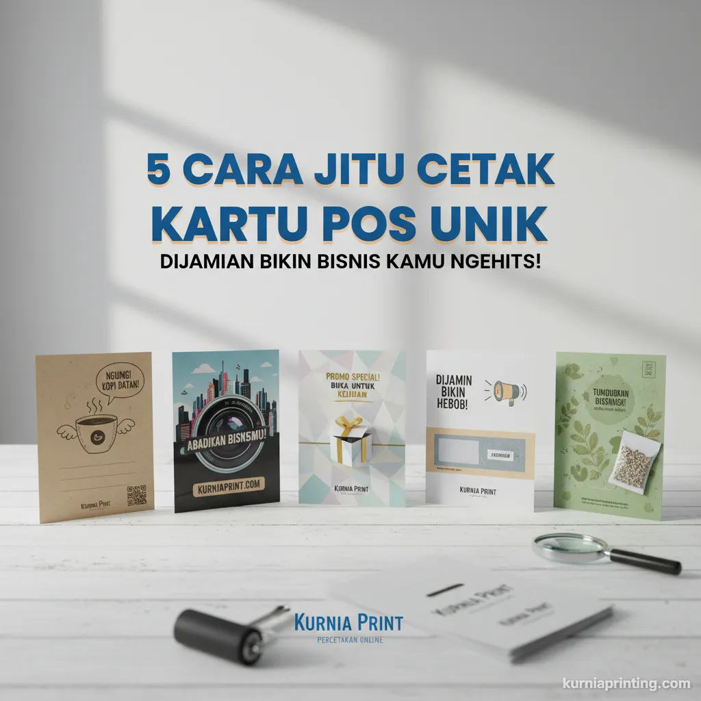 5 Cara Jitu Cetak Kartu Pos Unik, Dijamin Bikin Bisnis Kamu Ngehits! 2 Cetak Kartu Pos Unik Bekasi - Kurnia Printing