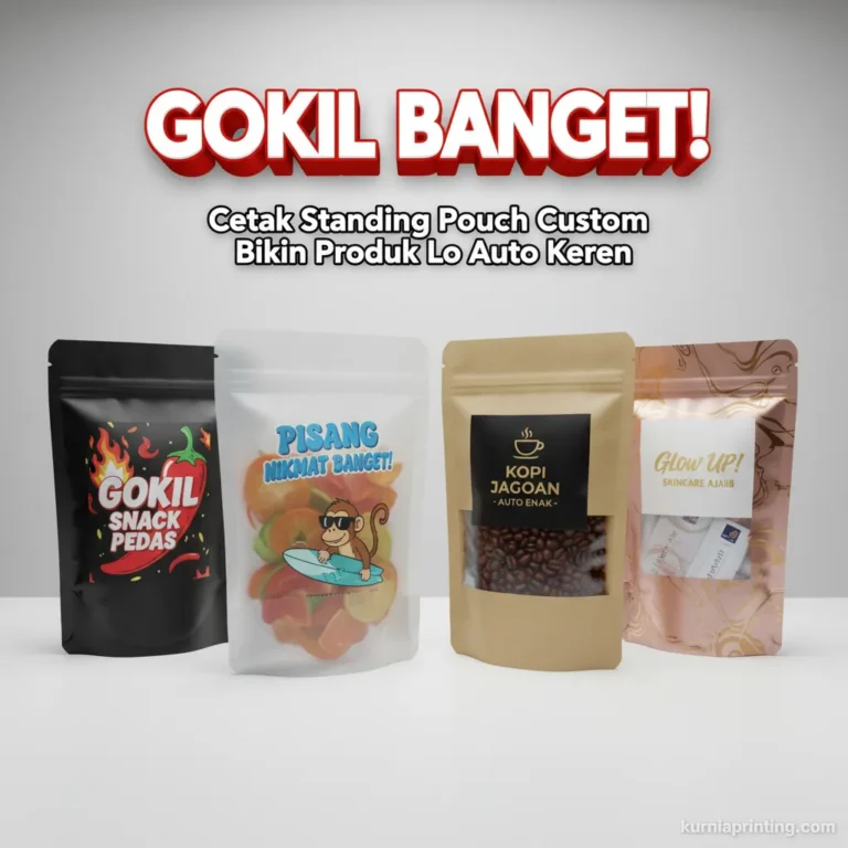 cetak standing pouch bekasi - kurnia printing
