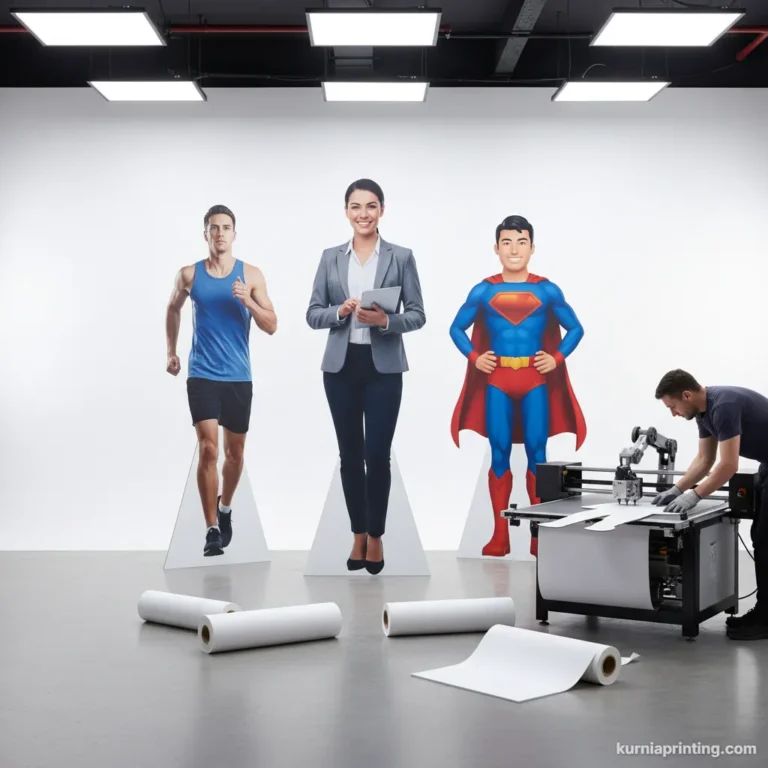 Human Standee Printing Bekasi - Kurnia Printing