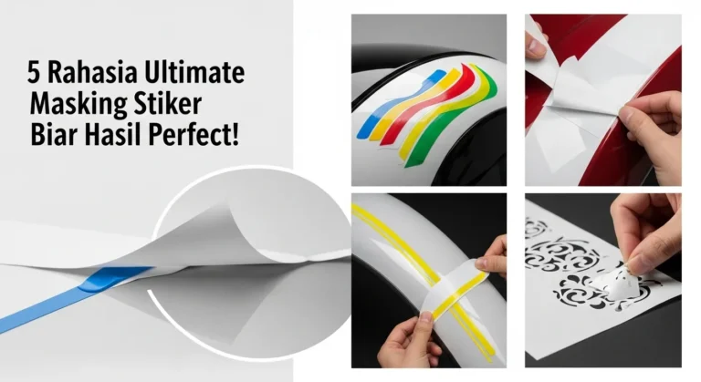 Masking Stiker