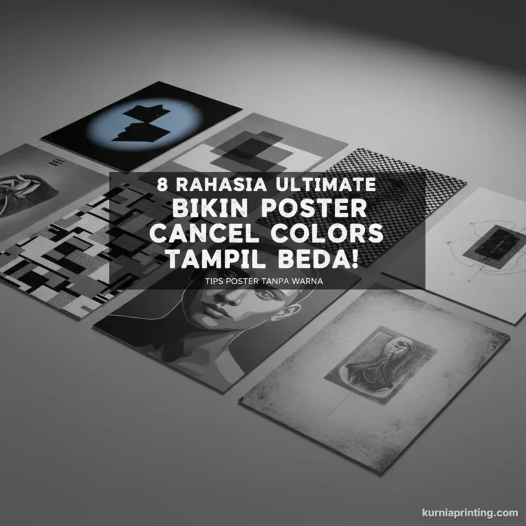 Poster Cancel Colors Bekasi - Kurnia Printing