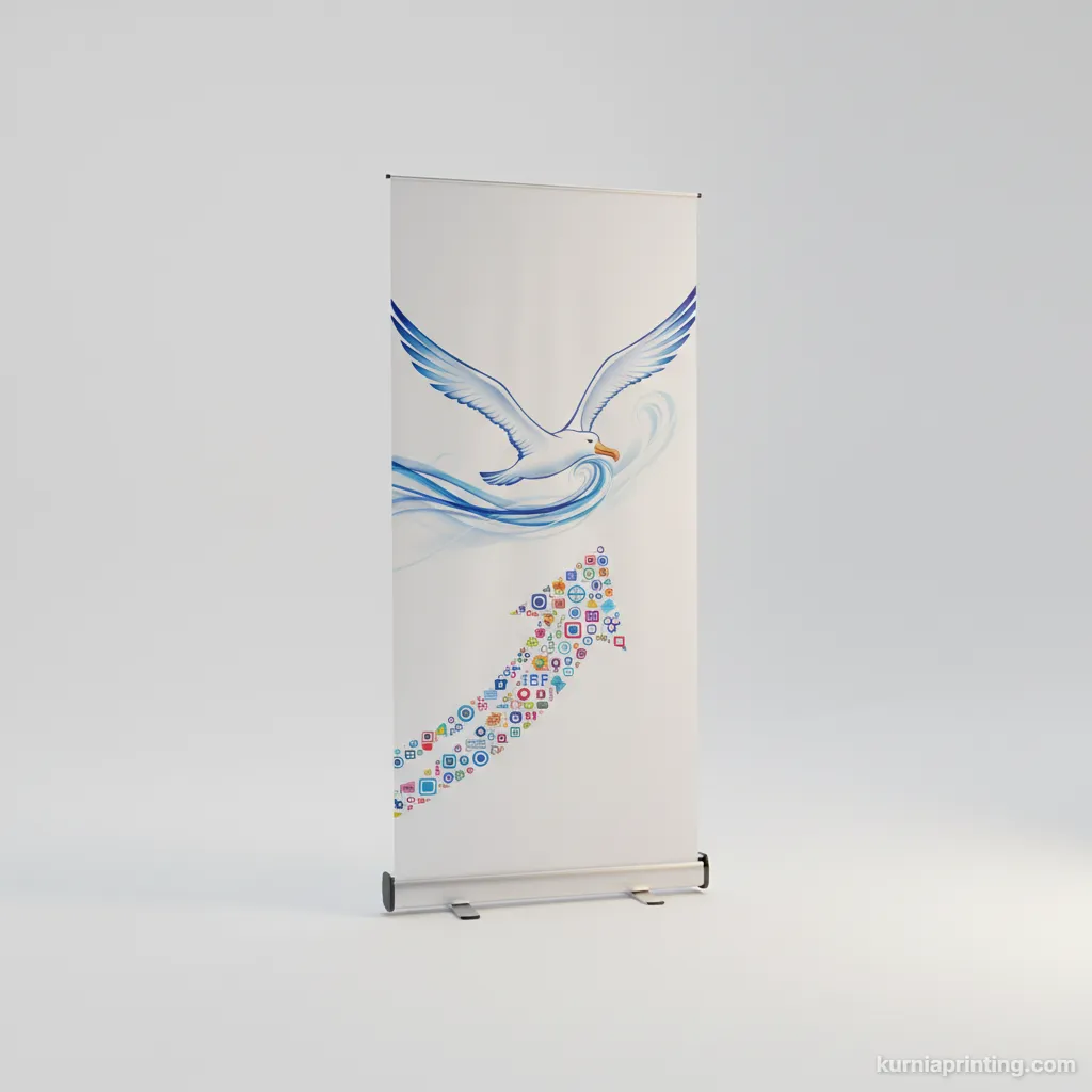 Roll Banner Albatros Bekasi - Kurnia Printing