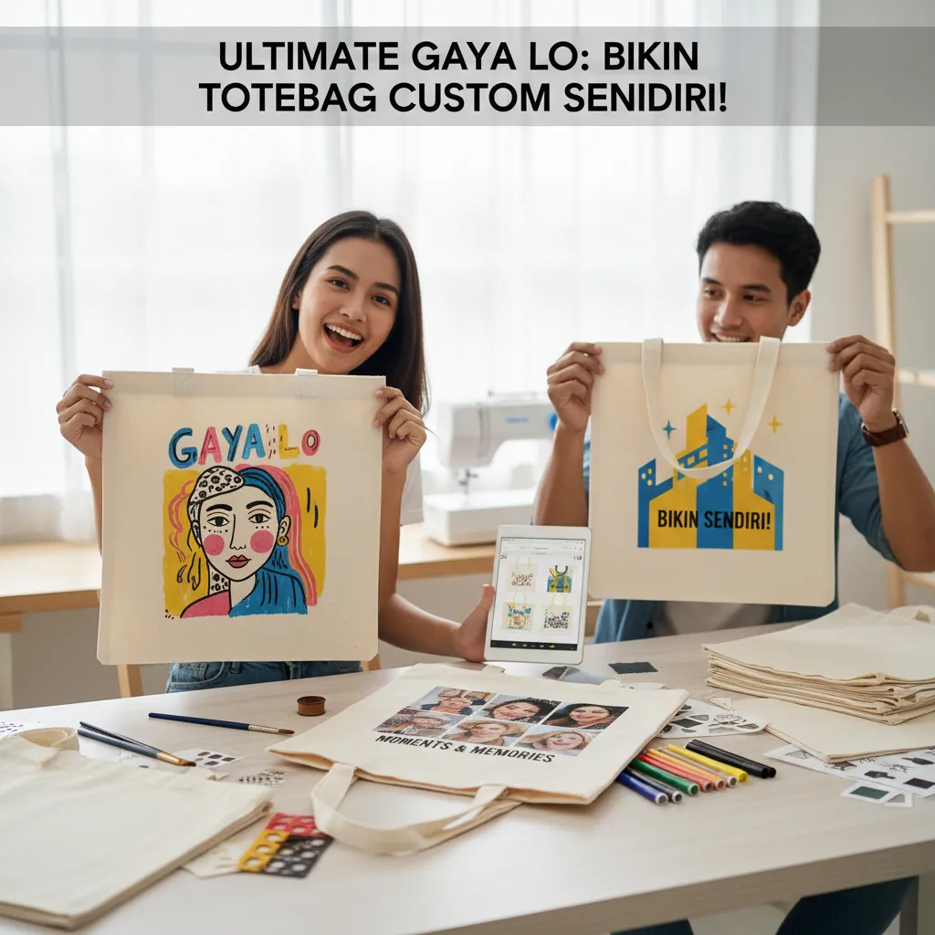 Ultimate Totebag Custom: Bikin Gaya Auto Keren Maksimal! 2 Totebag Custom Bekasi