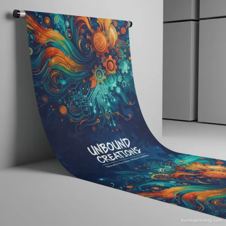 cetak banner meteran custom bekasi - kurnia printing