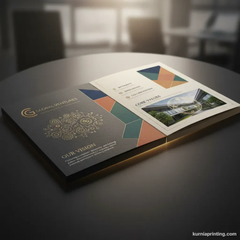 cetak company profile custom bekasi - kurnia printing