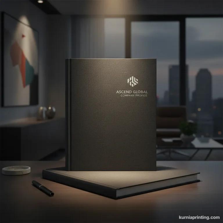 cetak company profile hardcover bekasi - kurnia printing