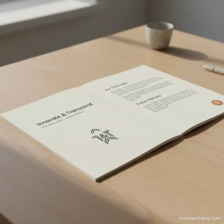 cetak company profile jumlah sedikit bekasi - kurnia printing
