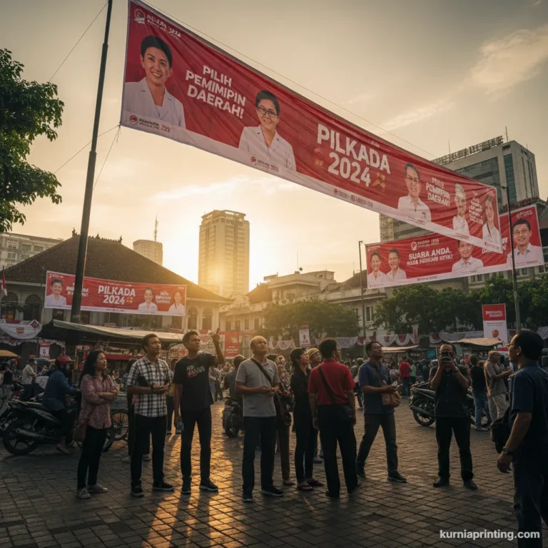 cetak spanduk promosi pilkada bekasi - kurnia printing