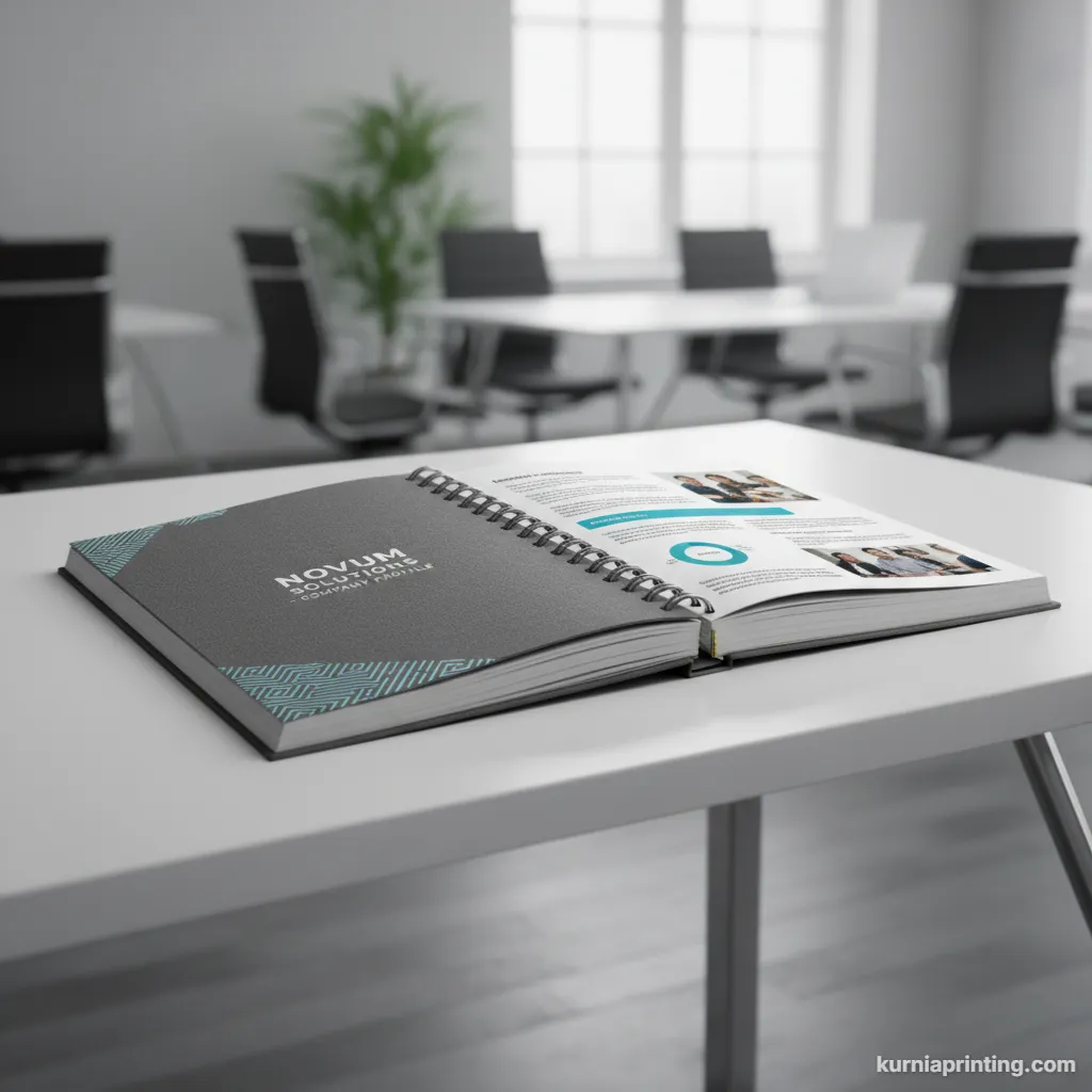 Perusahaan Jilid Spiral Company Profile Terbaik & Terbukti! 5 jilid spiral company profile bekasi - kurnia printing