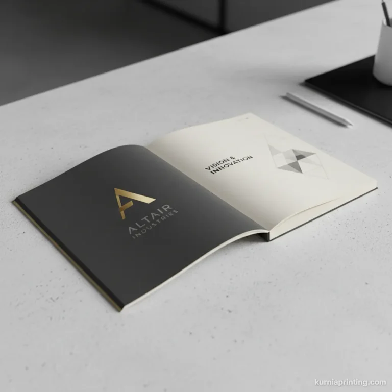 laminasi doff company profile cetak bekasi - kurnia printing