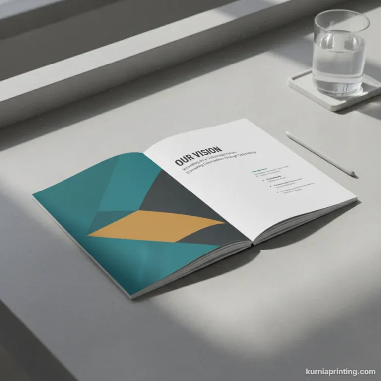 ukuran A5 cetak company profile bekasi - kurnia printing