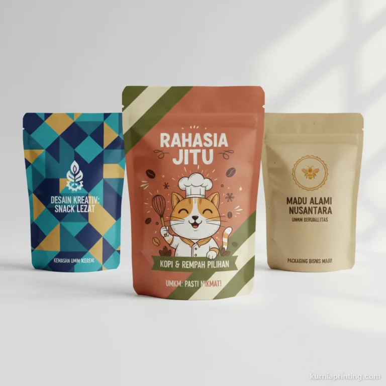 desain standing pouch untuk UMKM