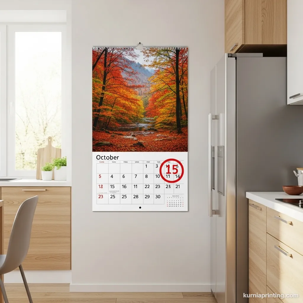 kalender dinding bekasi - kurnia printing