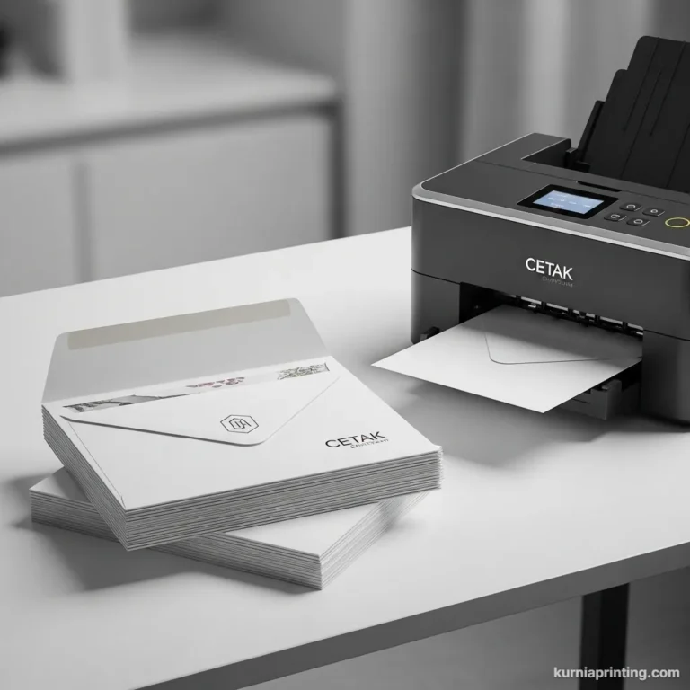 cetak amplop company bekasi - kurnia printing