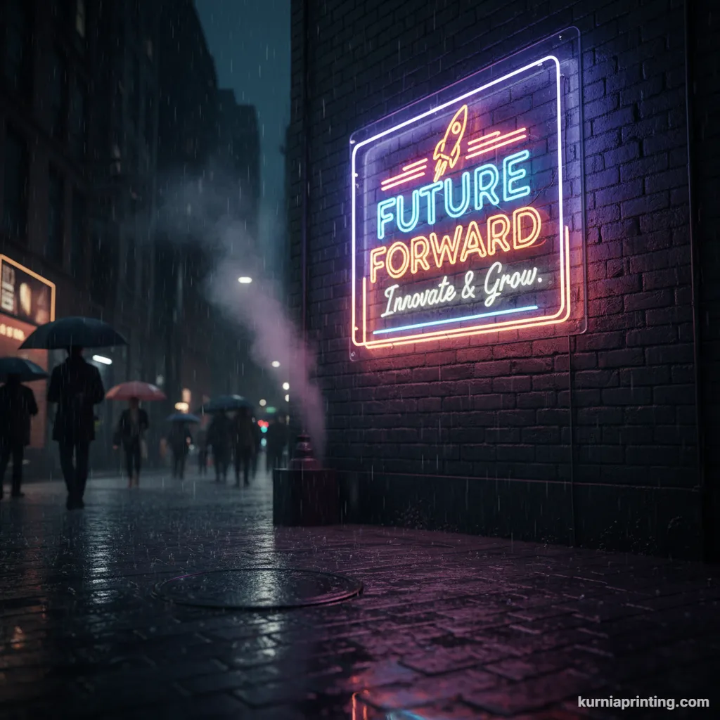Neon Box untuk Kebutuhan Bisnis Bekasi - Kurnia Printing