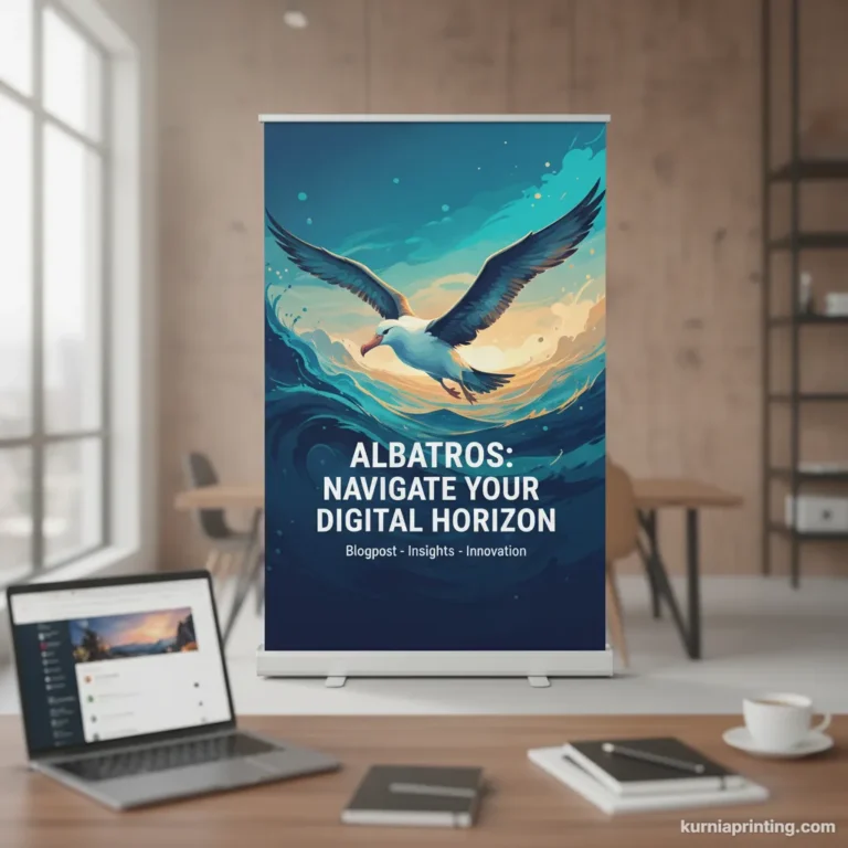 Roll Banner Albatros Bekasi - Kurnia Printing