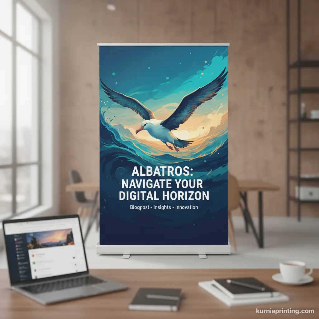 Roll Banner Albatros Bekasi - Kurnia Printing