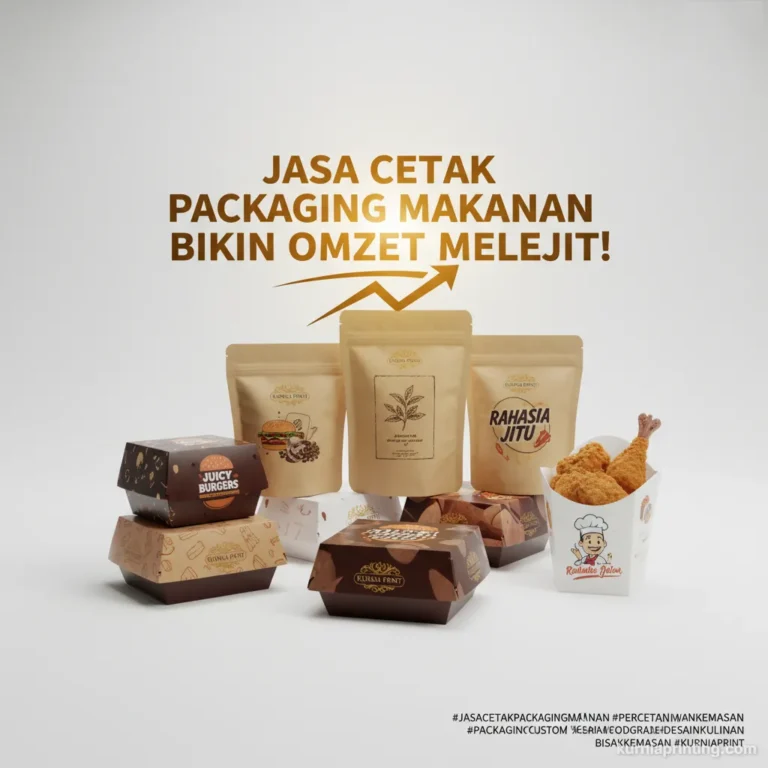 jasa cetak packaging makanan bekasi - Kurnia Printing