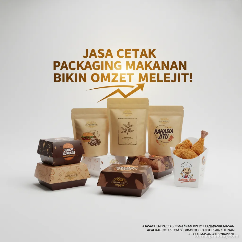 jasa cetak packaging makanan bekasi - Kurnia Printing