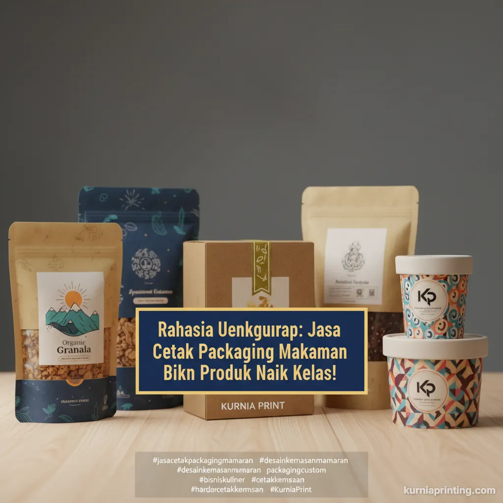 jasa cetak packaging makanan bekasi - Kurnia Printing