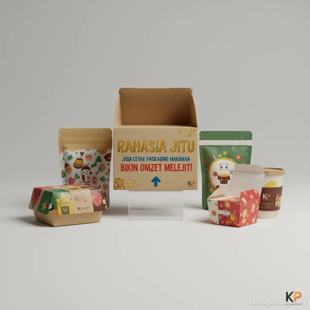 jasa cetak packaging makanan bekasi - Kurnia Printing