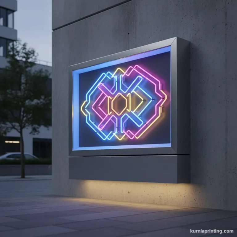 neon box alumunium bekasi - kurnia printing