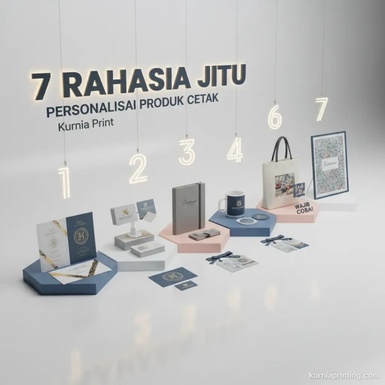 personalisasi produk cetak bekasi - kurnia printing