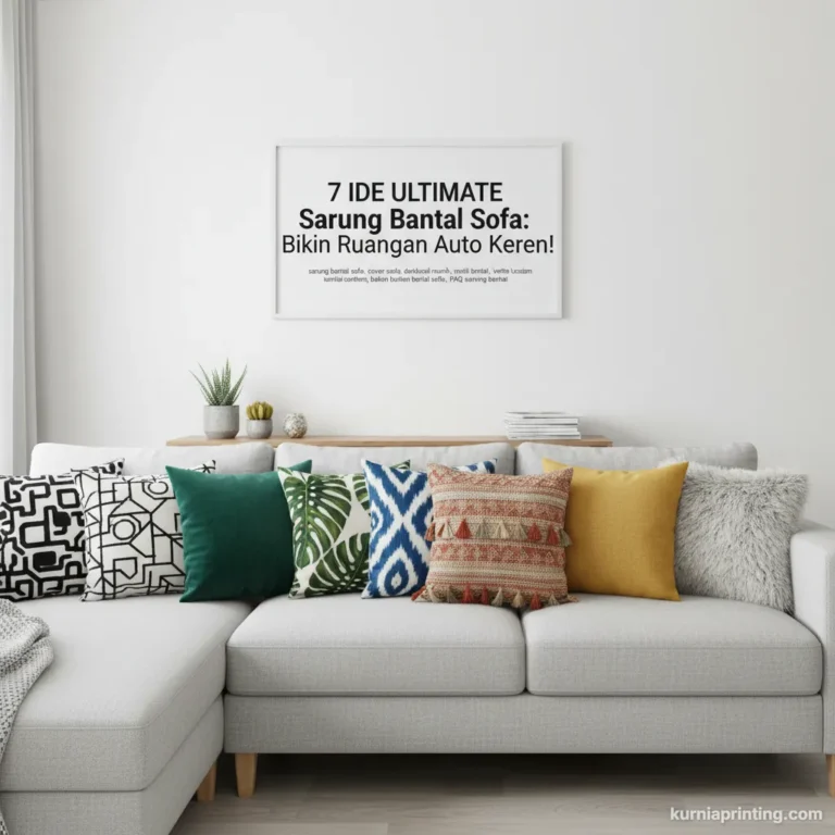 sarung bantal sofa bekasi - kurnia printing