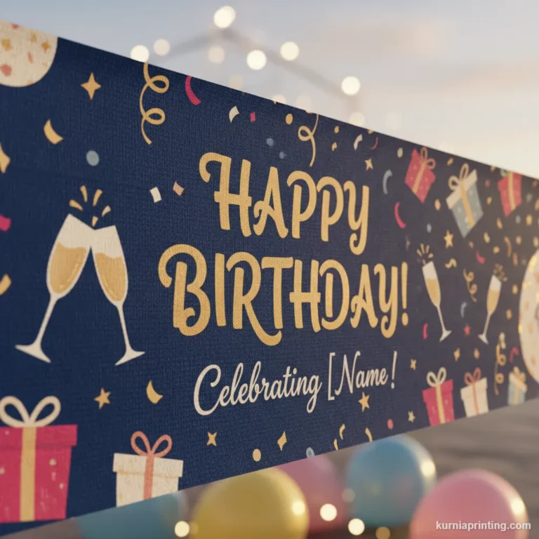 cetak spanduk acara ulang tahun bekasi - kurnia printing