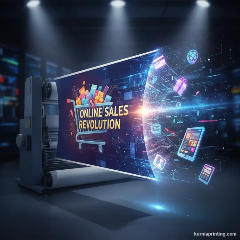 cetak spanduk jualan online bekasi - kurnia printing