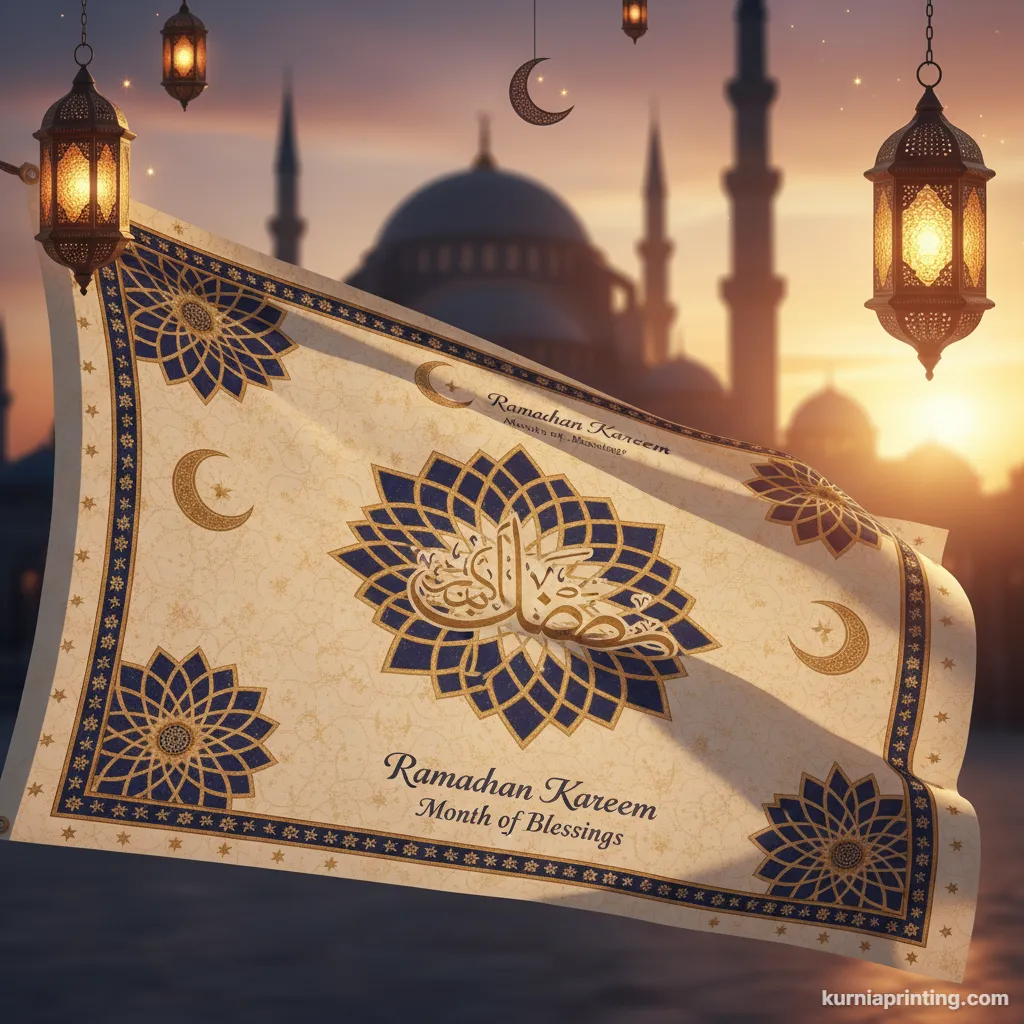 cetak spanduk ramadhan bekasi - kurnia printing