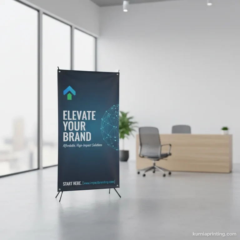cetak spanduk x banner murah bekasi - kurnia printing